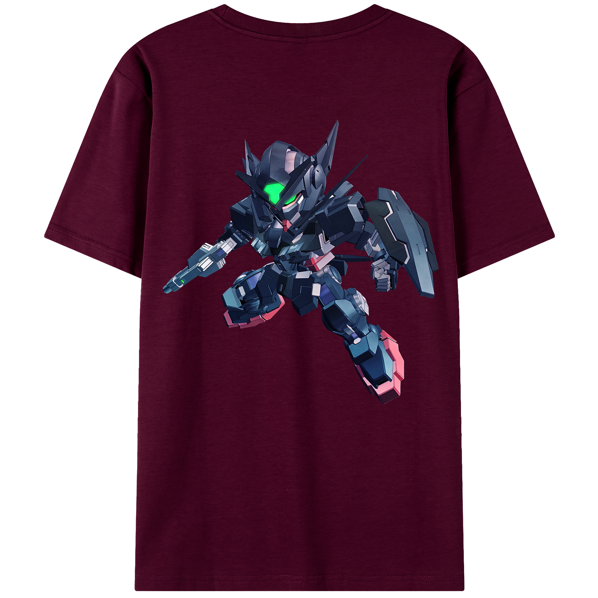（画像用） 機動戦士ガンダム Mobile Suit Gundam レディース半袖Tシャツ(バックプリント)